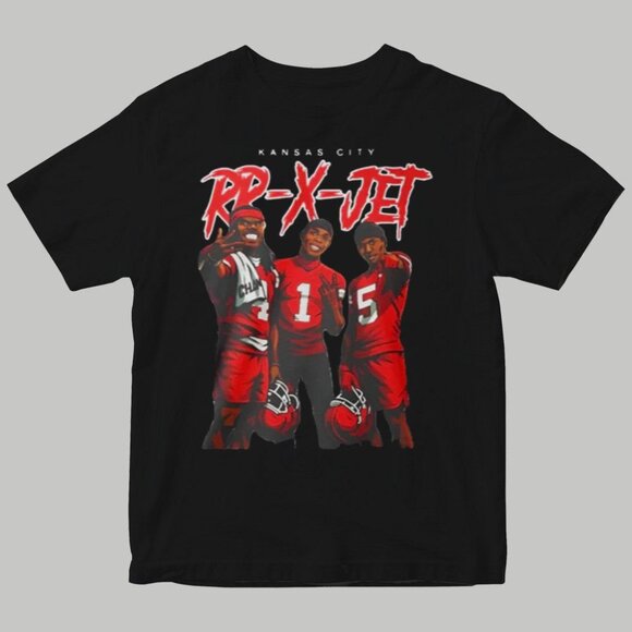Rashee Rice Kansas City RR-X-JET Shirt 169 - Picture 1 of 5